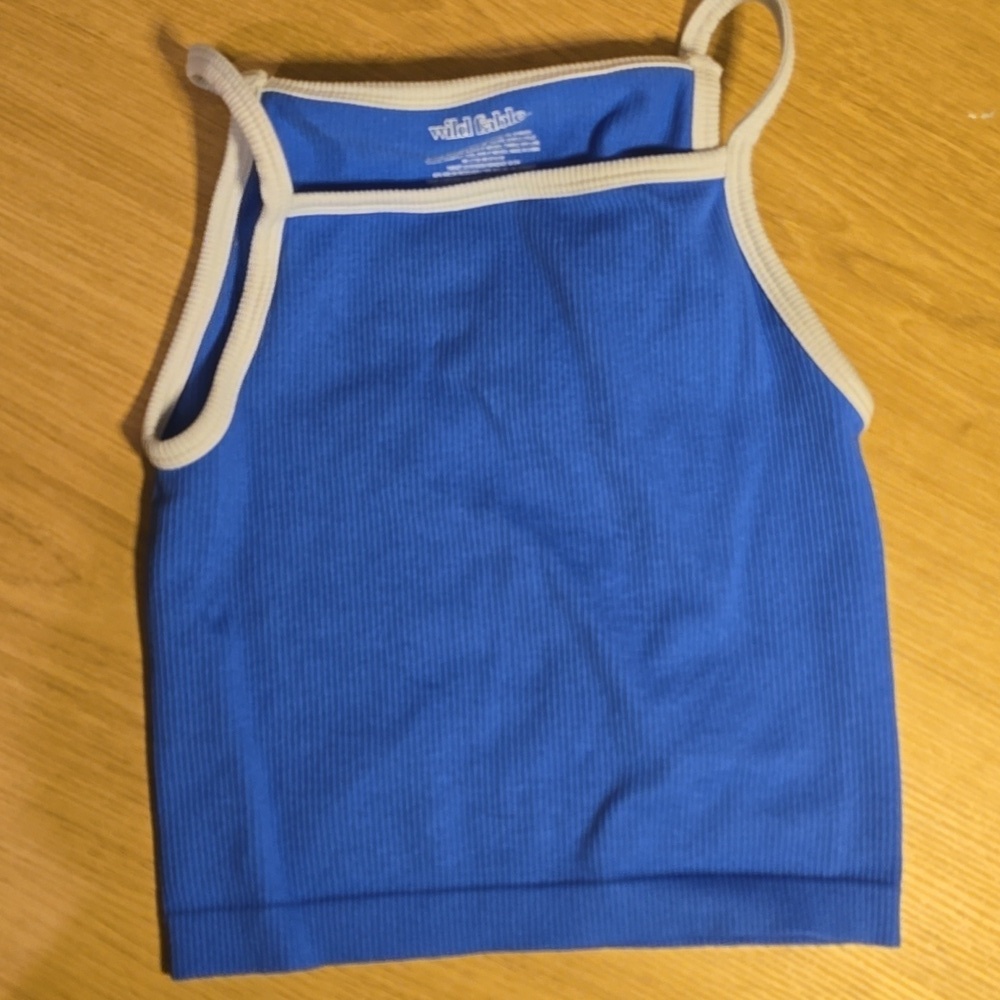 Wild Fable Blue Tank Top XXS
